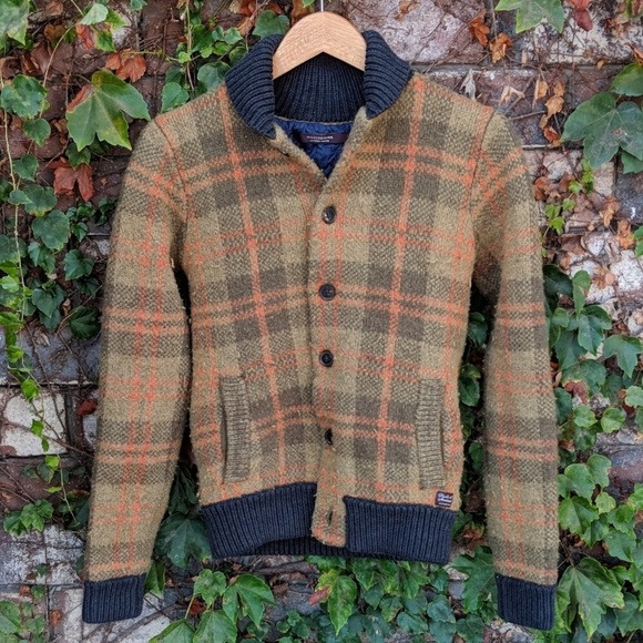 scotch and soda wool trucker jacket